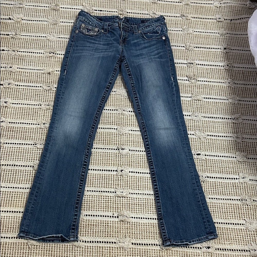 Vigoss Medium Blue Women's Boot Cut Jeans